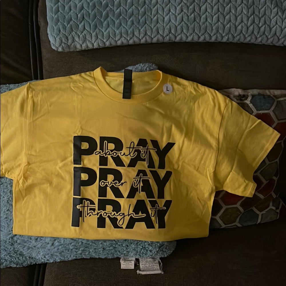 Vibrant Yellow Kids' T-Shirt with Bold Print